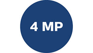 4 MP 影像传感器和 F2.0 镜头，提供更佳的夜间录制