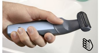 Ergonomikus markolat a maximálisan biztonságos készülékvezetés érdekében