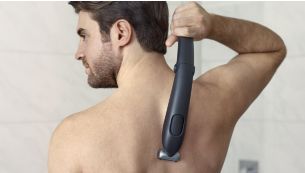 Extra-long handle makes it easier to reach your back