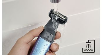 Egyszerű a tisztítása és a használata a zuhany alatt is