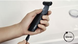 50 minutes cordless use after an 8-hour charge