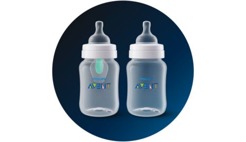 Utilice el biberón con o sin el sistema AirFree™