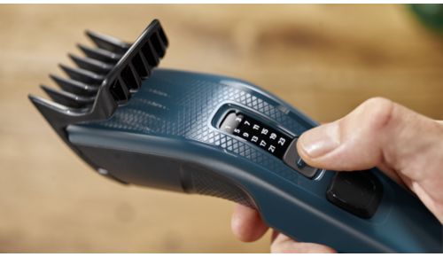 Válasszon könnyedén a 13 rögzíthető hosszbeállítás közül, 0,5 mm-től 23 mm-ig