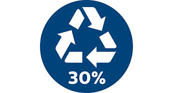 %30 geri dönüştürülmüş plastik