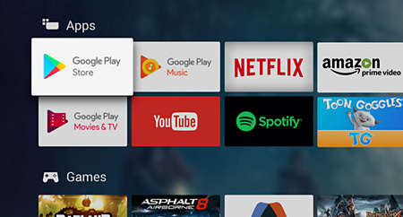 4k ultra slim tv powered by android tv