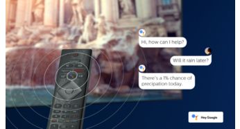 Google Assistant built-in. Content and more at your command.