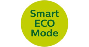 Energy saving with Smart ECO function for minimal emission