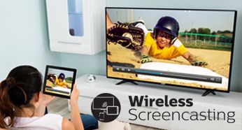 Wirelessly mirror the screen of smart device on your TV