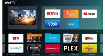 NetTV with Wireless access to online services on your TV