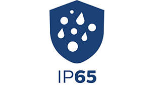 噴流防塵性能 – IP65
