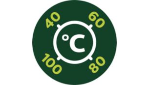 4 iepriekš iestatītas pogas dzērienu un produktu izvēlei