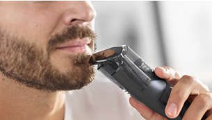 The precise beard trimmer for perfect edges