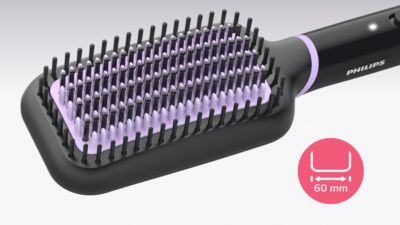 philips heated hair brush