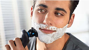 Use dry or with shaving cream or gel for extra protection