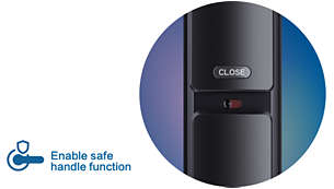Safe handle: Eliminates safety risks and keep you reassured