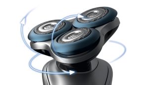 Multi-direction flex heads follow curves with least pressure