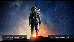 Τεχνολογία Quantum Dot για εξωπραγματικά χρώματα