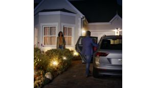 Stel je lampen in om je thuis te verwelkomen