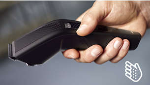 Ergonomic handle for more comfort and control