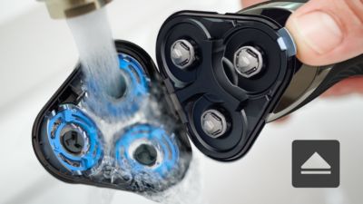 Открытие одним нажатием для удобной очистки
