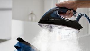 Üstün kırışık giderme için güçlü buhar