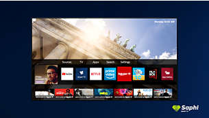 Колекція Philips TV Collection. Netflix, Prime Video тощо.