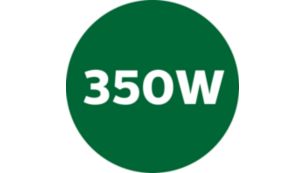 Potente motor de 350 W para obtener batidos más suaves