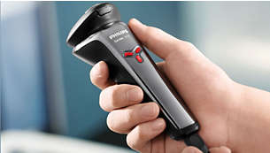 5-minute quick charge gives enough power for 1 full shave