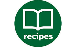 Stovky receptov v aplikácii a pribalená knižka s receptami