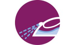 Встроенный распылитель равномерно увлажняет ткань