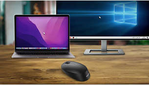 Univerzální myš s podporou připojení k několika zařízením