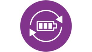 Rechargeable battery for pumping on the go