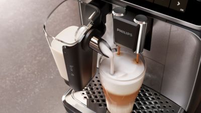 Silkeblød mælkeskum takket være det hurtige LlatteGo-system