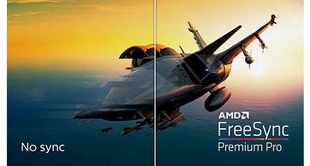 AMD FreeSync™ Premium Pro การเล่นเกม HDR ที่ไหลลื่นและมีความหน่วงต่ำ