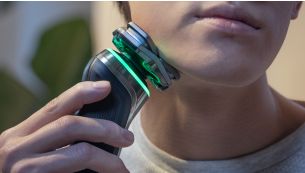 עוקב אחר קווי המתאר של פניך