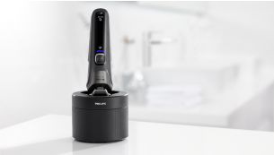 Deep cleaning in just 1 minute for hygienic shaving