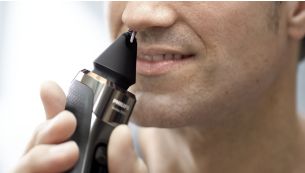 Nose trimmer attachment