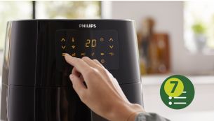 Layar sentuh dengan 7 prasetel