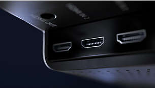 HDMI eARC. Enjoy Dolby Atmos and DTS:X audio formats