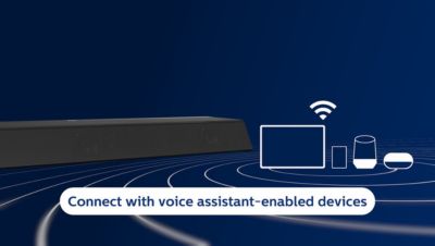 Connects to your favorite voice assistant-enabled devices