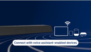 Connects to your favorite voice assistant-enabled devices