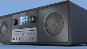 Integrated bass-reflex speaker system