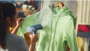 Steam kills 99.9% of the bacteria and 100% of dustmites*