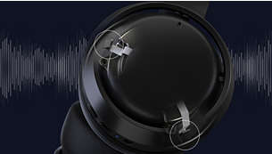 Dwa mikrofony zapewniające krystalicznie czysty dźwięk podczas rozmów; wbudowane sterowanie głosowe