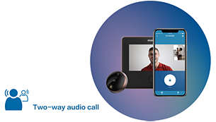Two-way audio call: Make real-time communication everywhere