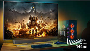 Chơi game PC 4K / 144Hz trên màn hình lớn