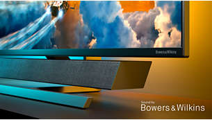 Integrated Bowers & Wilkins speakers for immersive sound