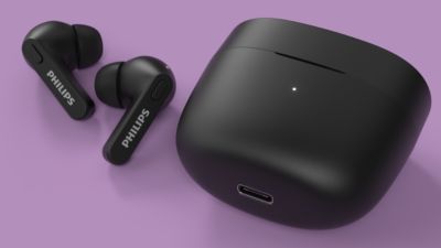 Estuche de carga ultrapequeño para hasta 12 horas de tiempo de reproducción