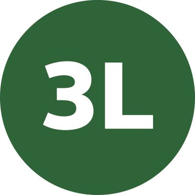 Capacidad de la jarra de 3 L