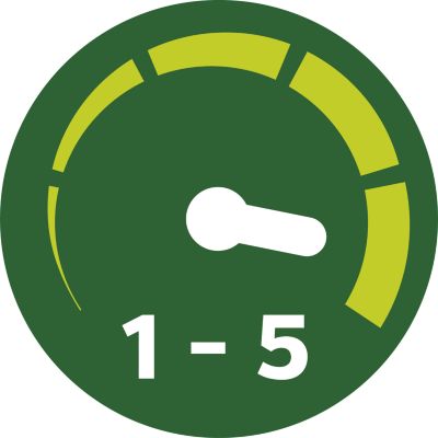 5 posiciones de velocidad